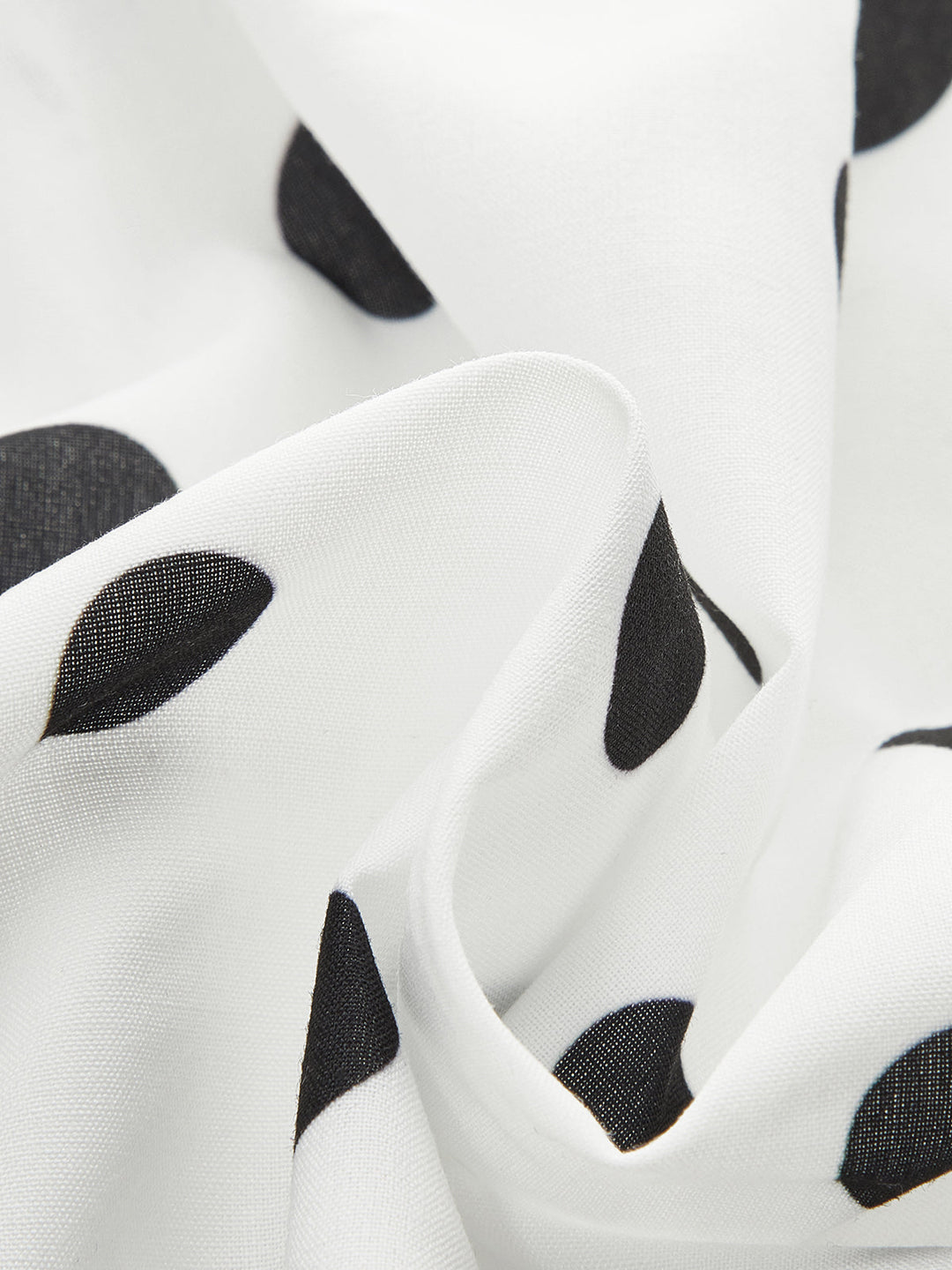 Polka Dot Fiyonk Askılı Fermuarlı Elbise