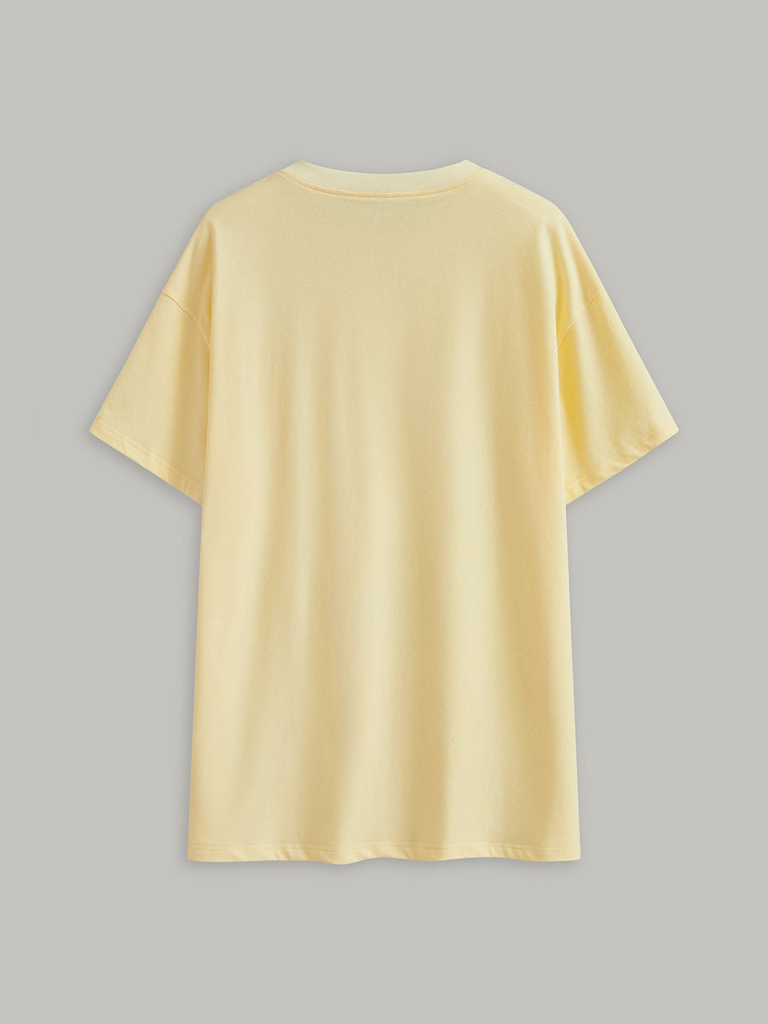 Pamuklu Baskılı Büyük Boy Tişört