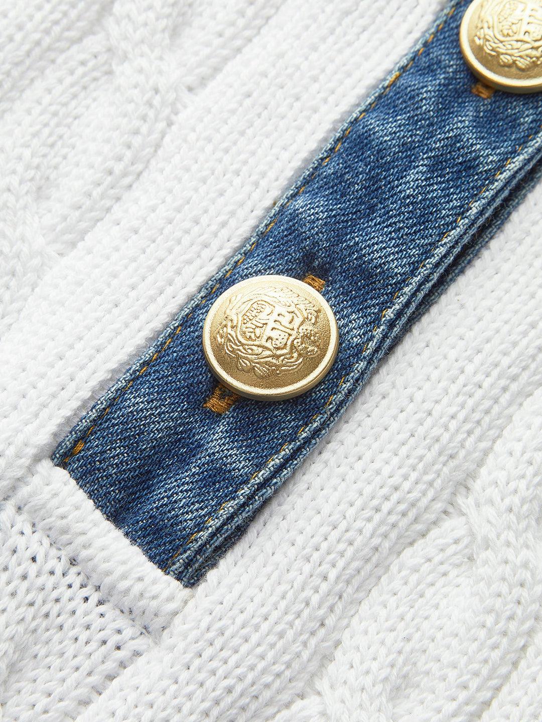 Pamuklu Kot Yaka Örgü Üst