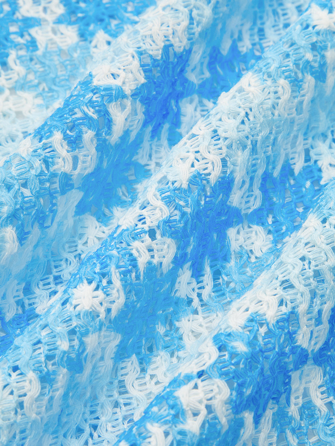 Sırtı Açık Tığ İşi Elbise Geniş Kollu