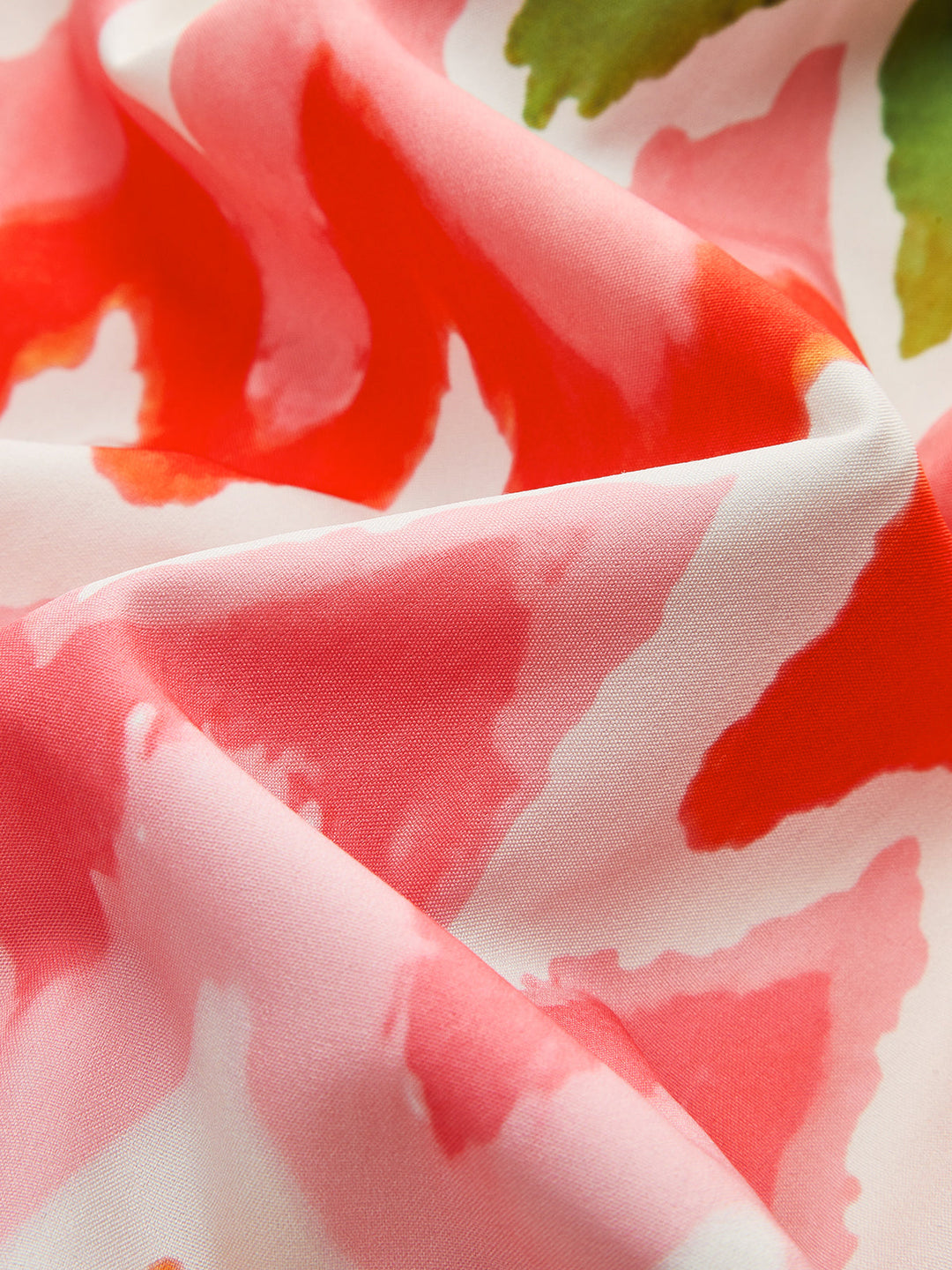 Zigzag Desenli Kıvrımlı Askılı Elbise