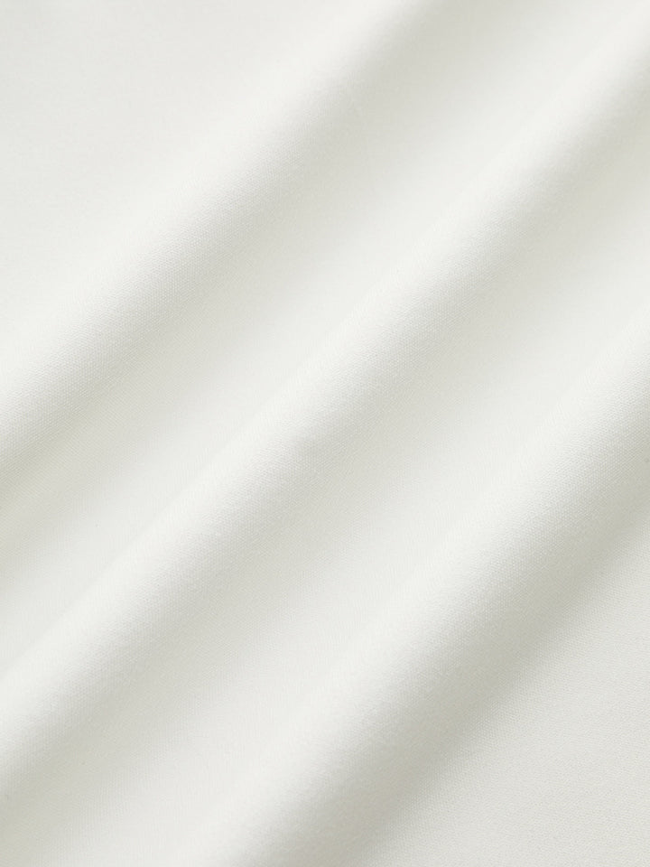 Rozet Detaylı Tek Omuzlu Büzgülü Elbise