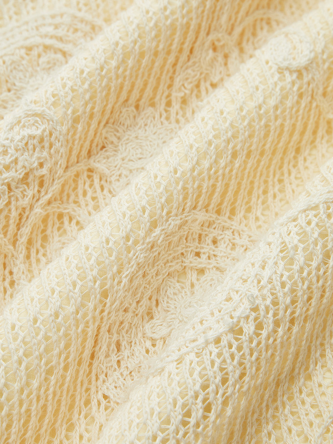 Tığ İşi Kemerli Midi Elbise