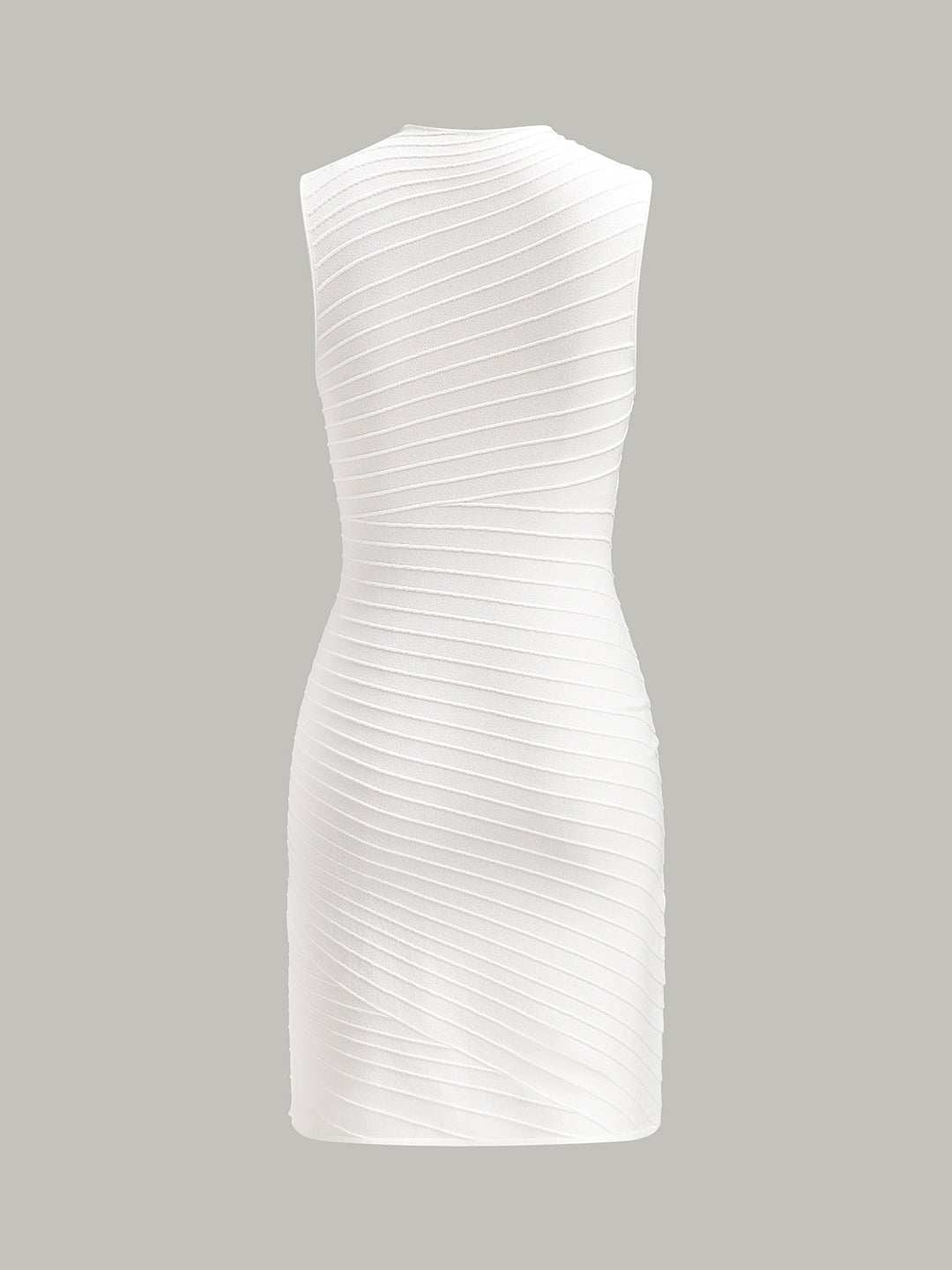 Kesik Zincir Detaylı Örgü Elbise