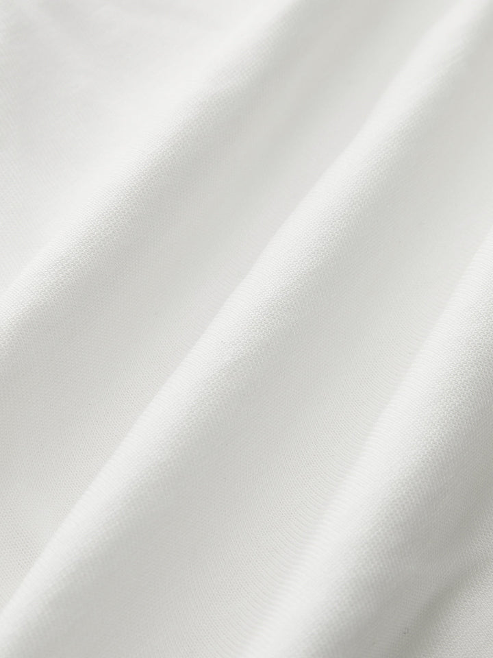 Düğüm Ön V Yaka Tişört