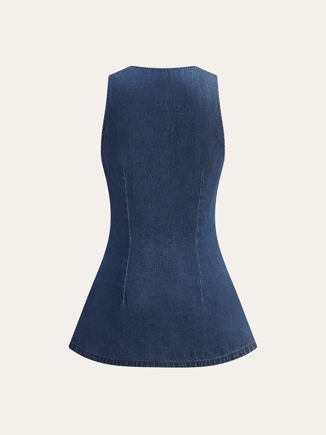 Klasik Kot Düğmeli Yelek