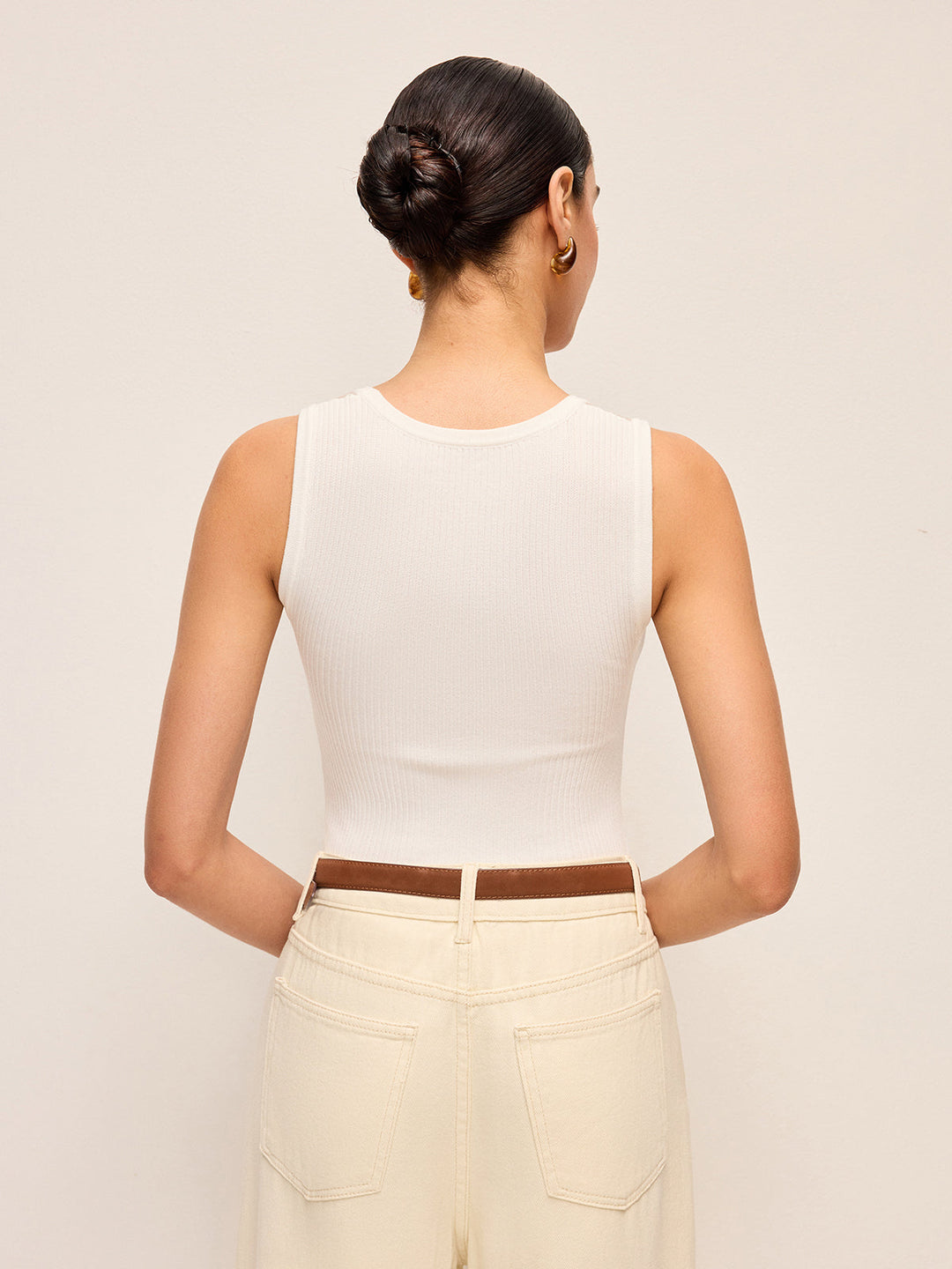 Şeffaf File Detaylı Örgü Üst