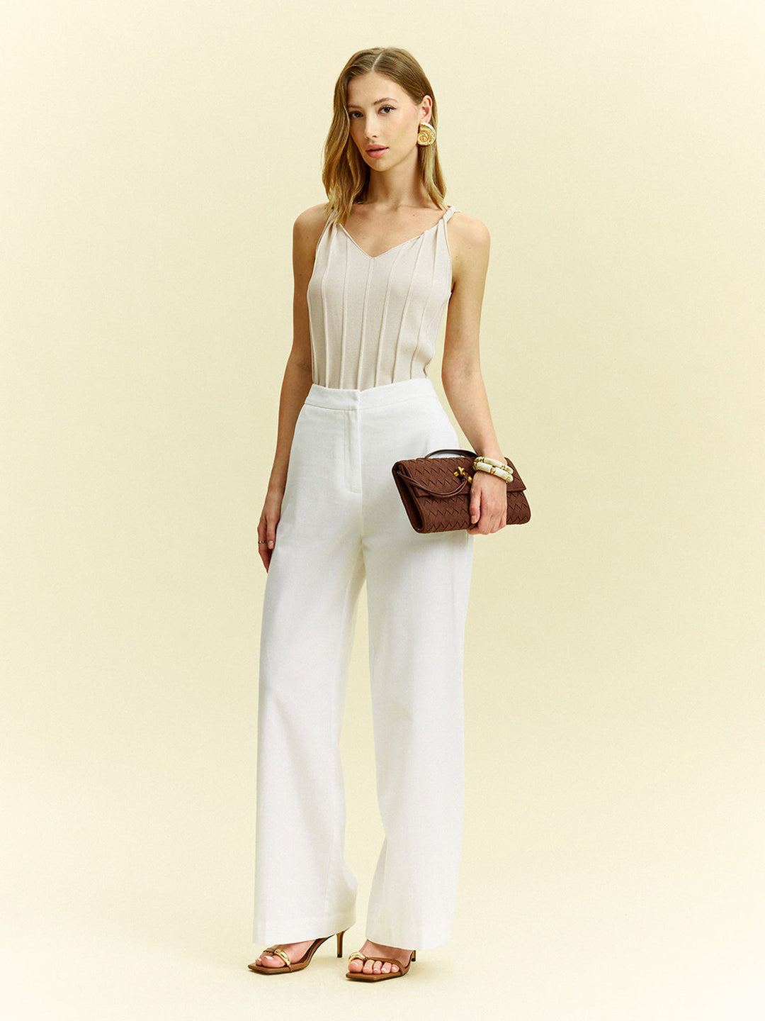 Düğümlü Askılı Tank Top