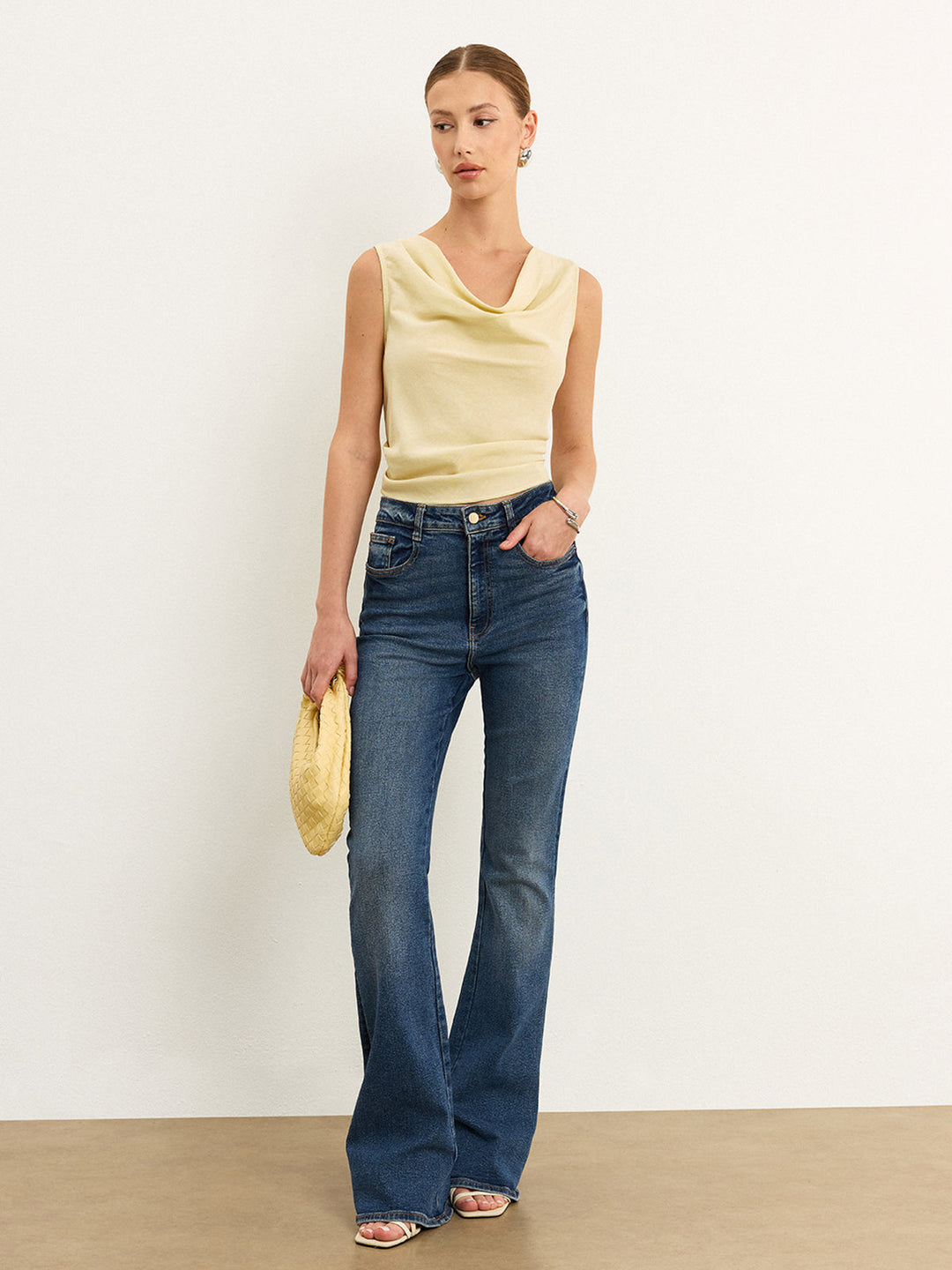 Bağlamalı Fiyonklu Tank Top