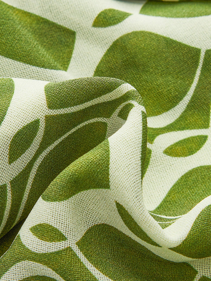 Baskılı Halter Yaka Üst