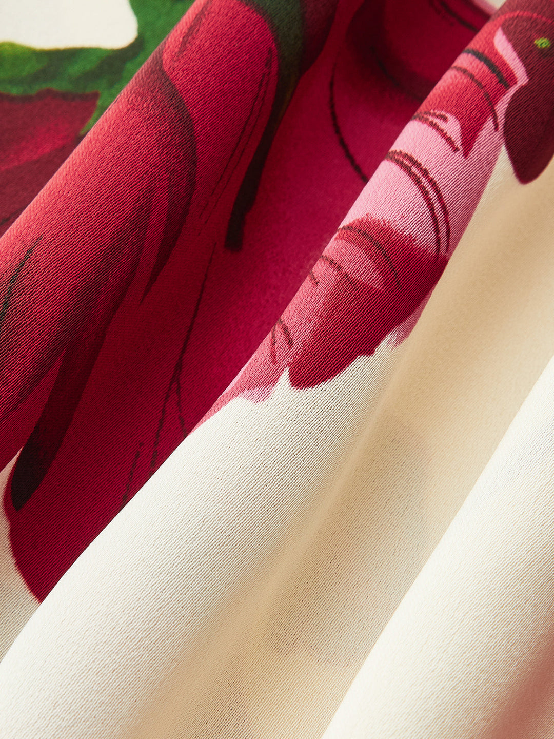 Kapşonlu Yaka Bağlamalı Çiçek Desenli Denizkızı Elbise