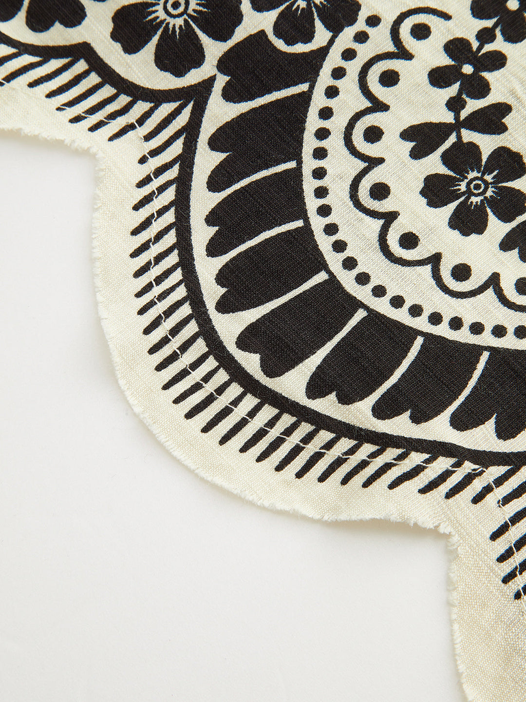 Bohe Desenli Püsküllü Bağcıklı Tank Top