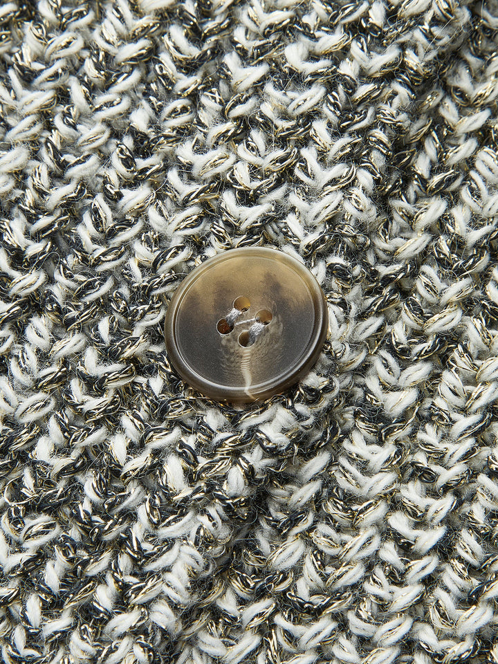 Örgü Düğmeli Yelek