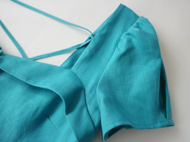 Estelle Keten Elbise