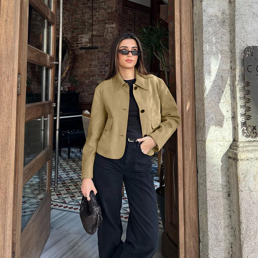 Rosea Suni Süet Ceket