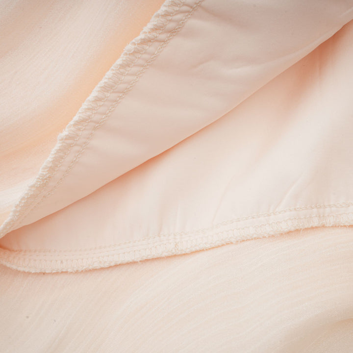 Eugénie Nötr Pilili Fırfırlı Mini Elbise