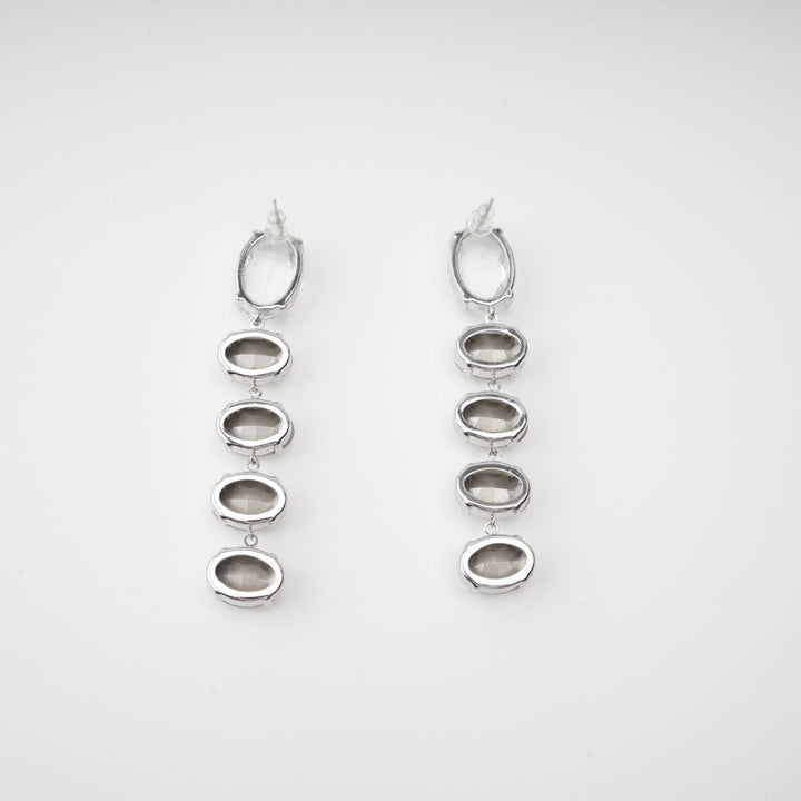 Felicia Kristal Süslemeli Sallantılı Küpeler