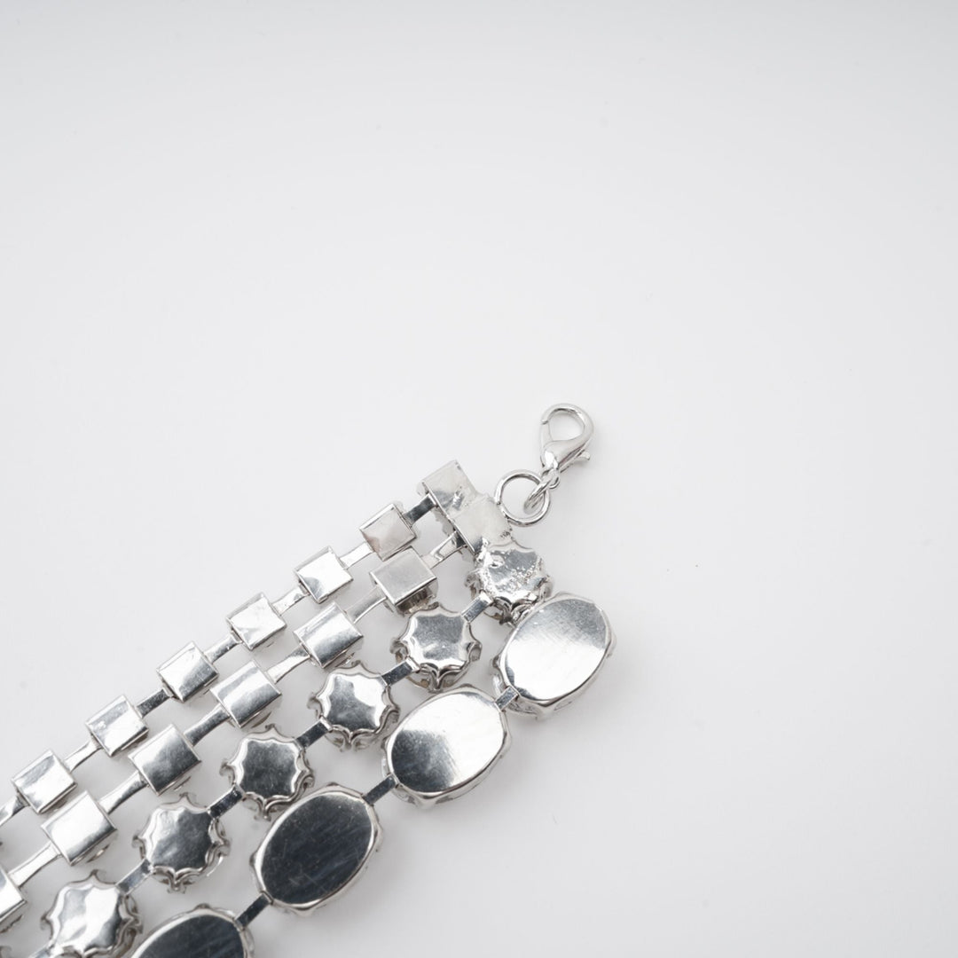 Elizabeth Kristal Süslemeli Katmanlı Kolye