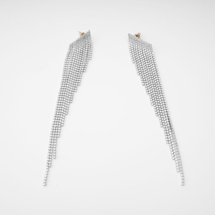 Amaris Gümüş Cilalı Püskül Küpe