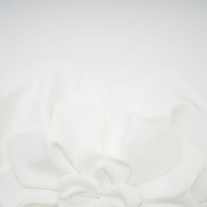 Pénélope Beyaz Çiçekli Düşük Omuzlu Üst