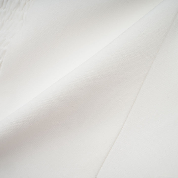 Pénélope Beyaz Çiçekli Düşük Omuzlu Üst