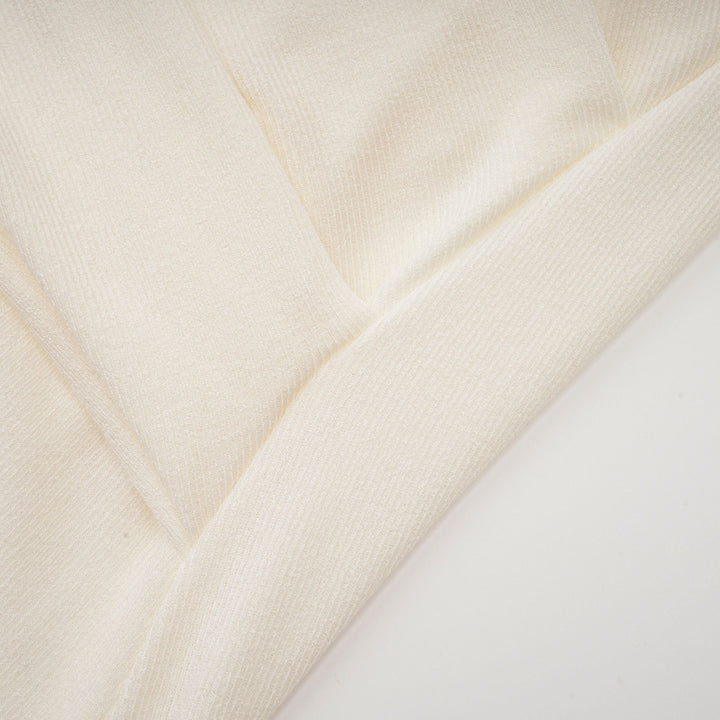 Lanetta Jarse Örgü Dökümlü Maksi Elbise