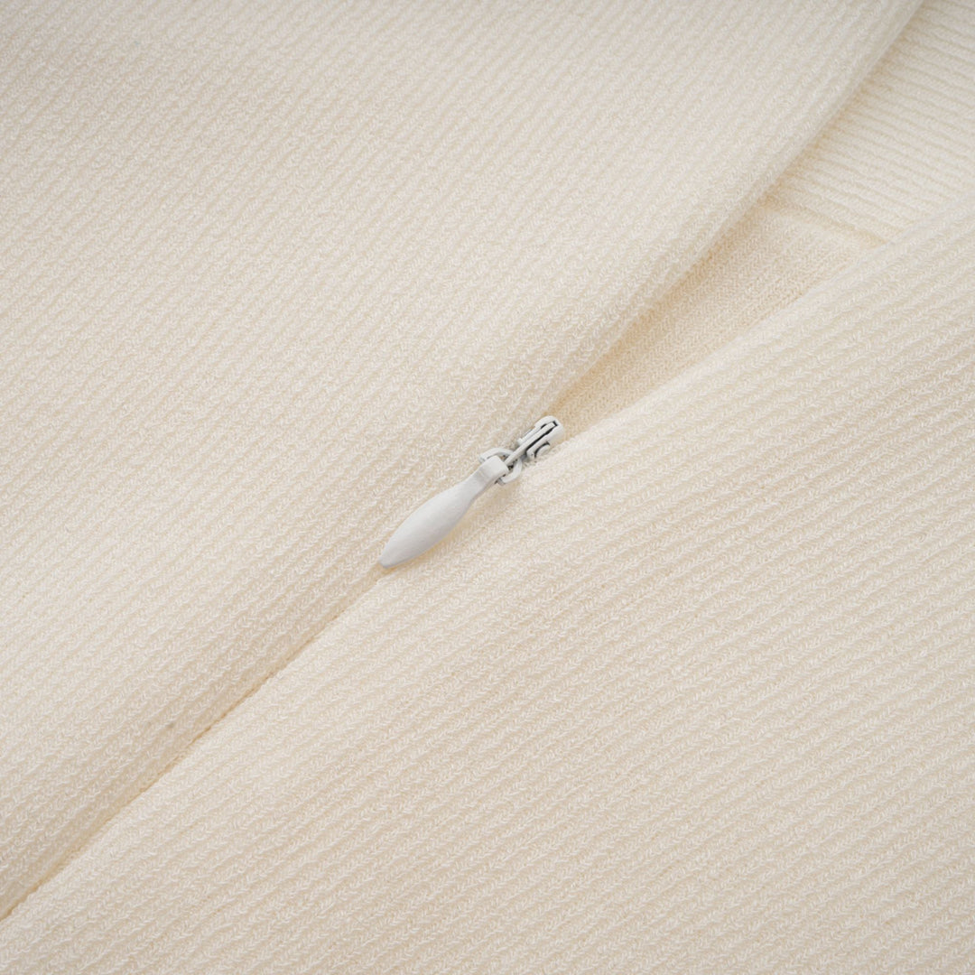 Lanetta Jarse Örgü Dökümlü Maksi Elbise