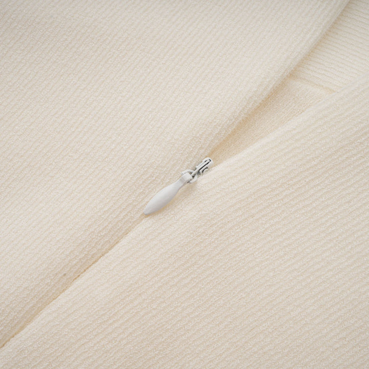 Lanetta Jarse Örgü Dökümlü Maksi Elbise