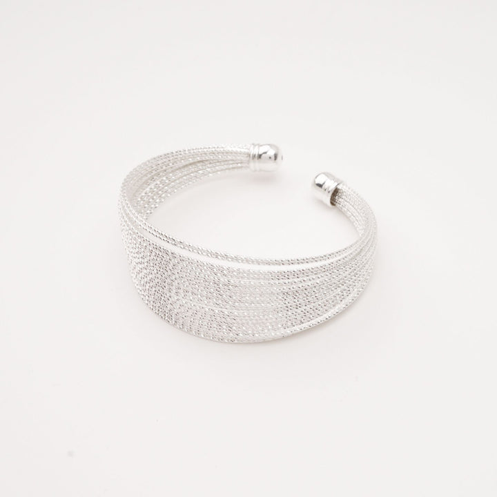 Angélique Çok Bantlı Açık Manşet Bileklik