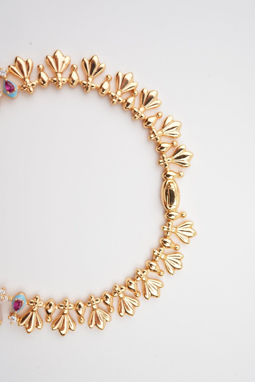 Harmoni Kırmızı Pırlanta Kolye