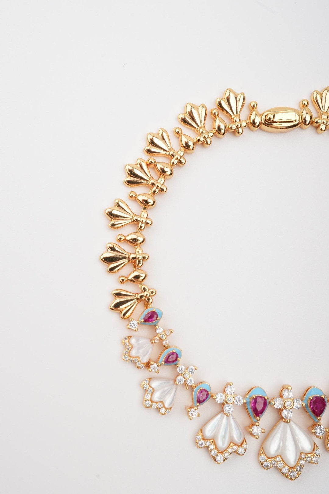 Harmoni Kırmızı Pırlanta Kolye