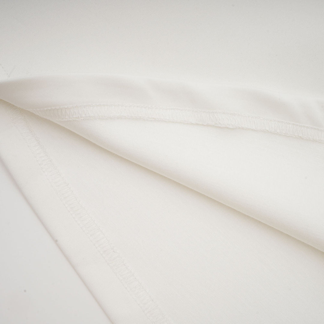 Beyaz Magali Papyonlu Suni Çiçek Süslemeli Kolsuz Maxi Elbise