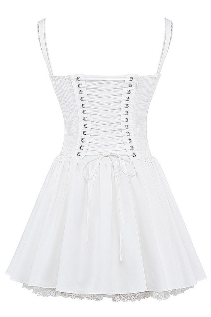 Noemi Dantel Detay Mini Elbise