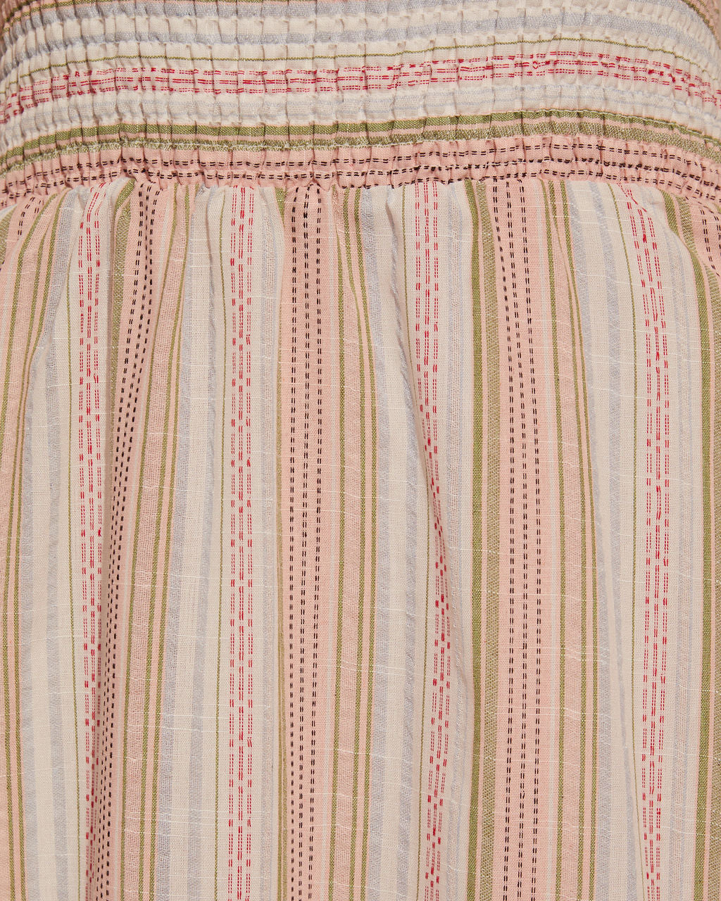 Nevissa Çizgili Babydoll Elbise