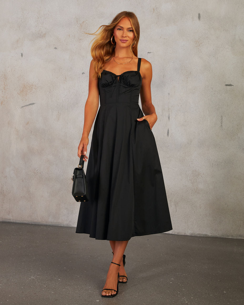 Brealynn A Kesim Midi Elbise