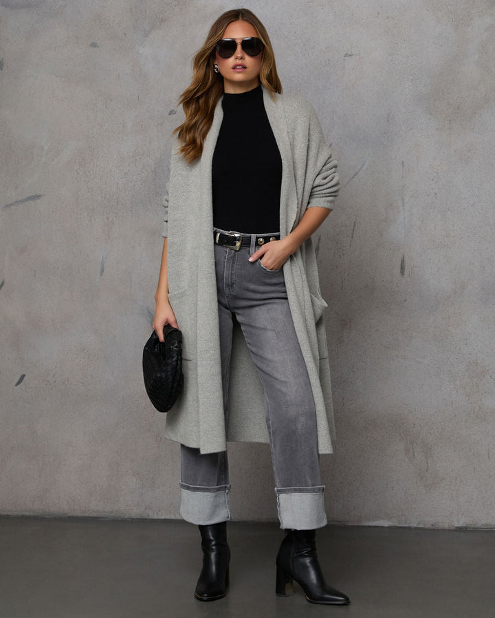 Homebound Örgü Duster Hırka