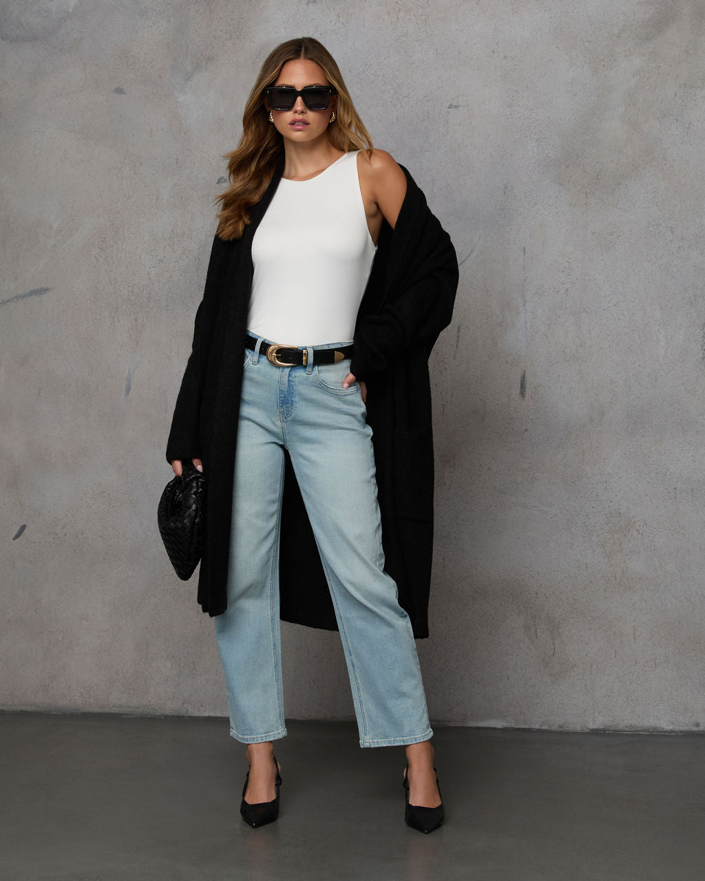 Homebound Örgü Duster Hırka