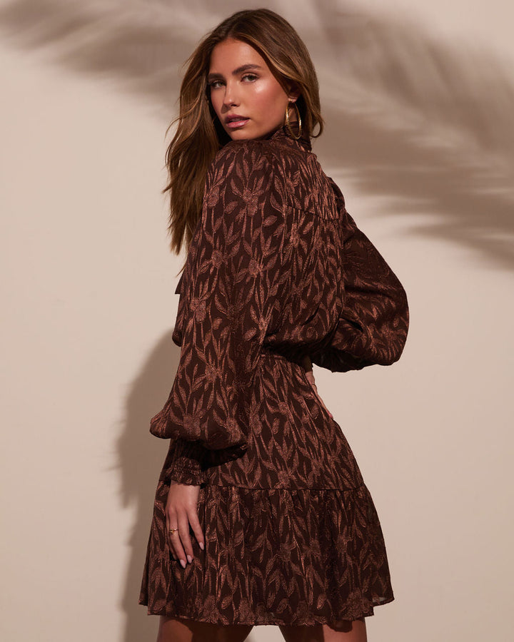 Tek İhtiyacım Olan Kravatlı Mini Elbise