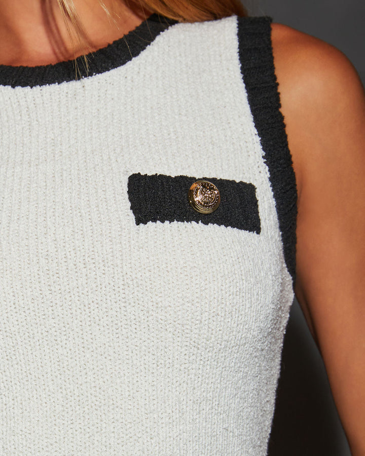 Jolie Örgü Bodycon Midi Elbise