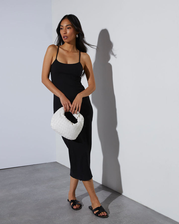 Tamra Bodycon Tank Midi Elbise