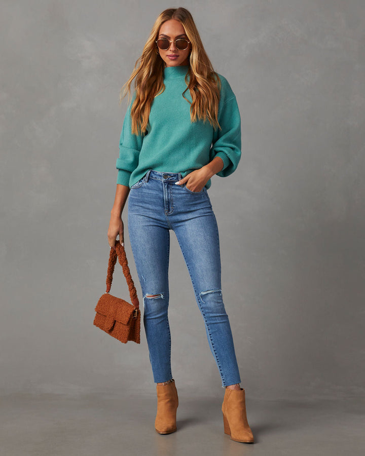 Amsterdam Mock Neck Sweater