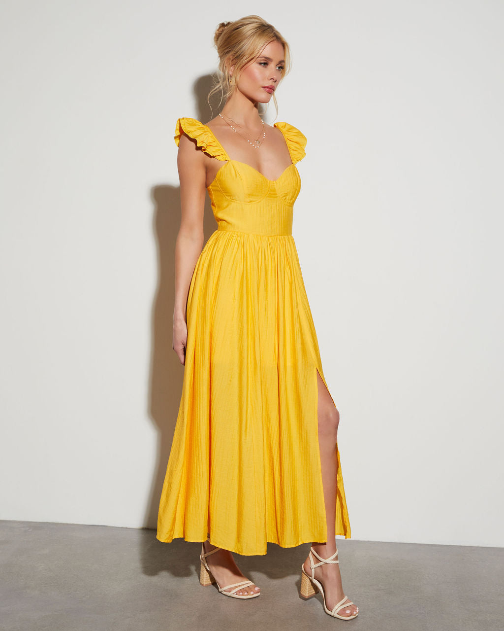 Büyülü Zarafet Midi Elbise