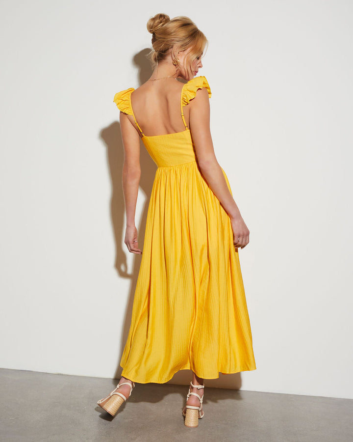 Büyülü Zarafet Midi Elbise