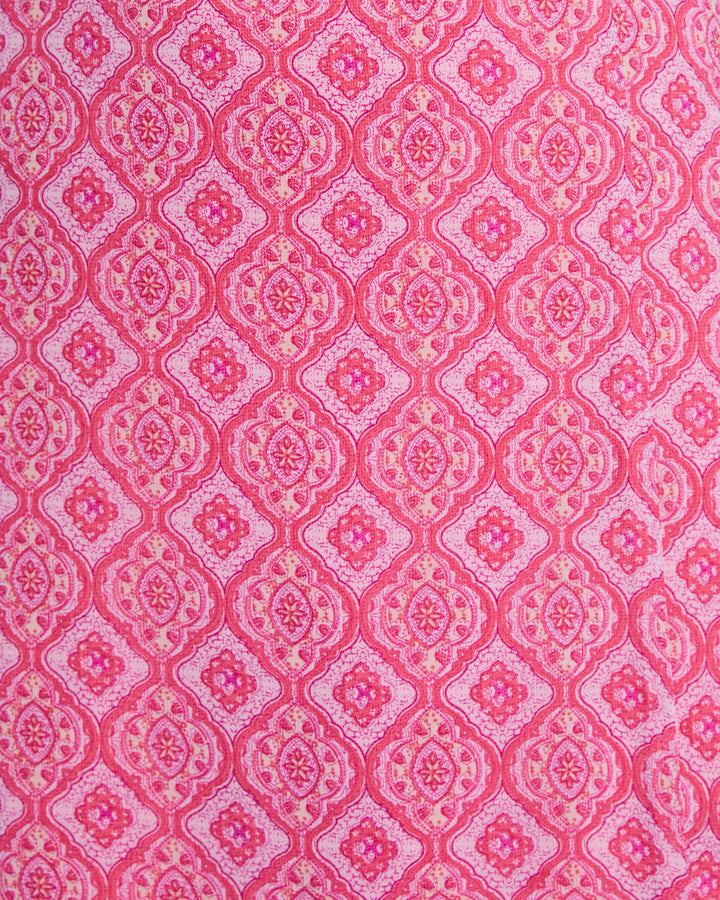 Şık Perspektif Dar Kesim Midi Elbise