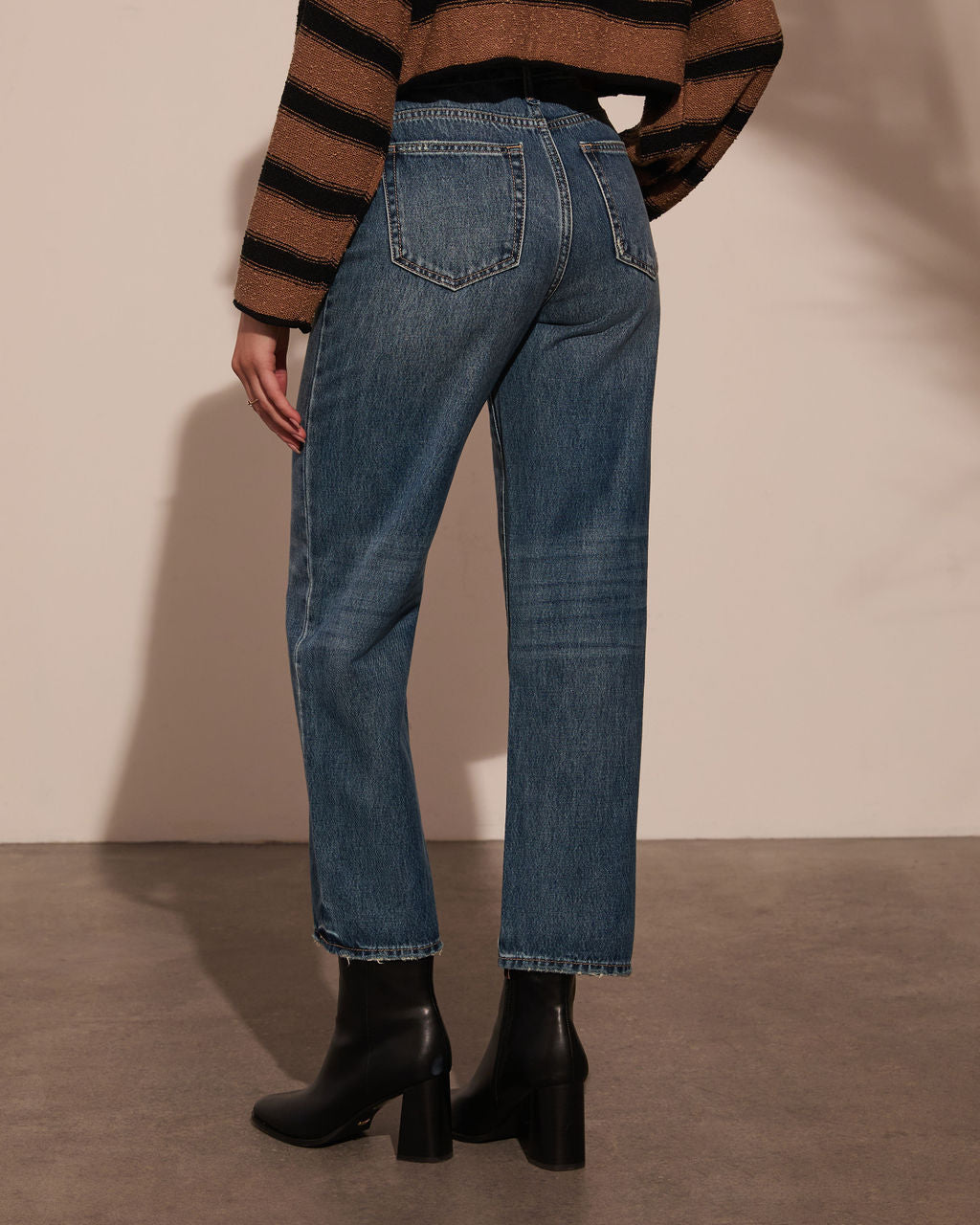 Annika High Rise Wide Leg Jeans