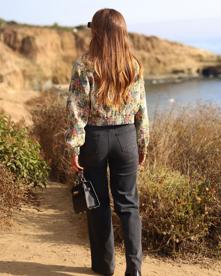 Garden Fantasy Floral Tapestry Jacket