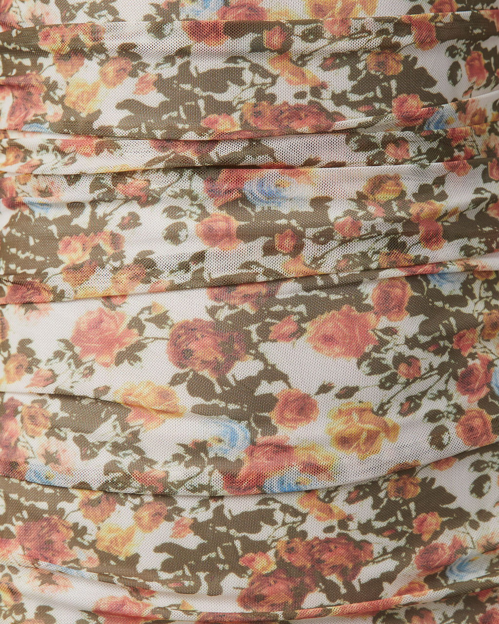 Desiato Çiçekli Midi Elbise