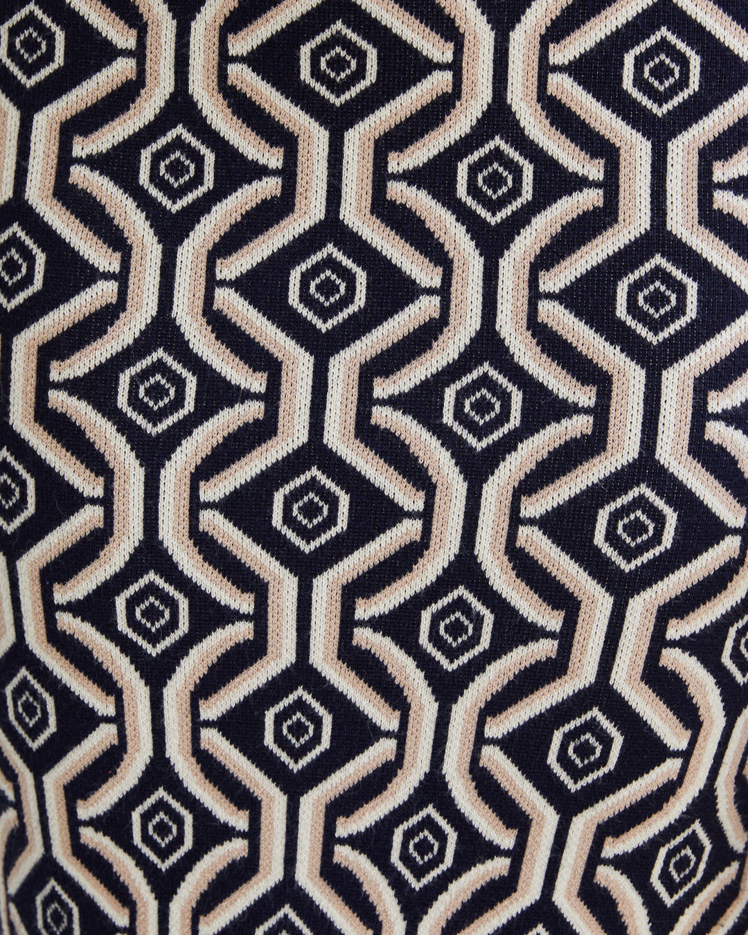 Chantelle Baskılı Örgü Bodycon Elbise