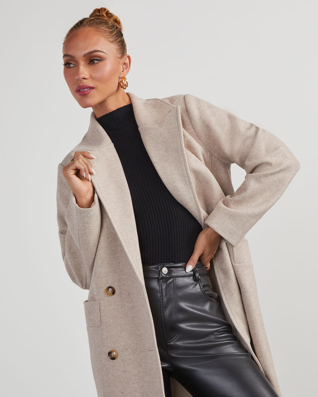 Autumn Necessities Pocketed Coat