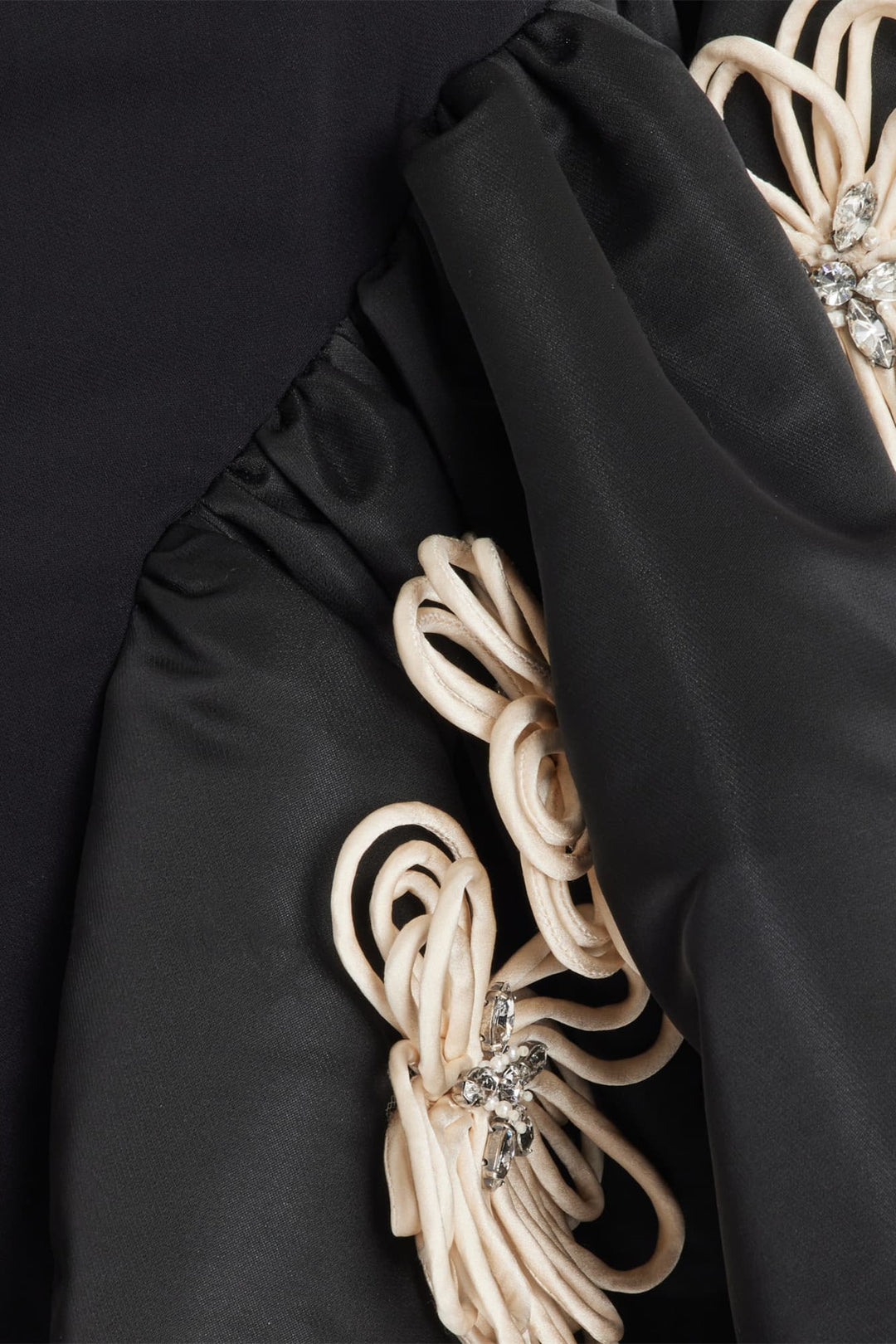 Leona Çiçek Aplikeli Bandaj Mini Elbise